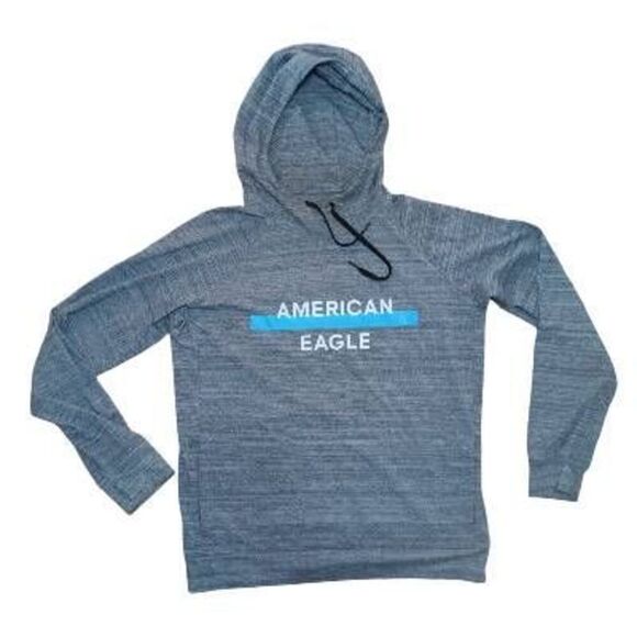 American Eagle Other - AE American Eagle Active Flex Hooded Shirt Mens Sz L Pullover Hoodie